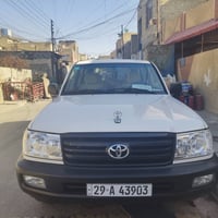 من رخصة الادمن  لاندكروز 2004 بلادية شرط قطعتين تبديل بدون حادث لغرض ا...