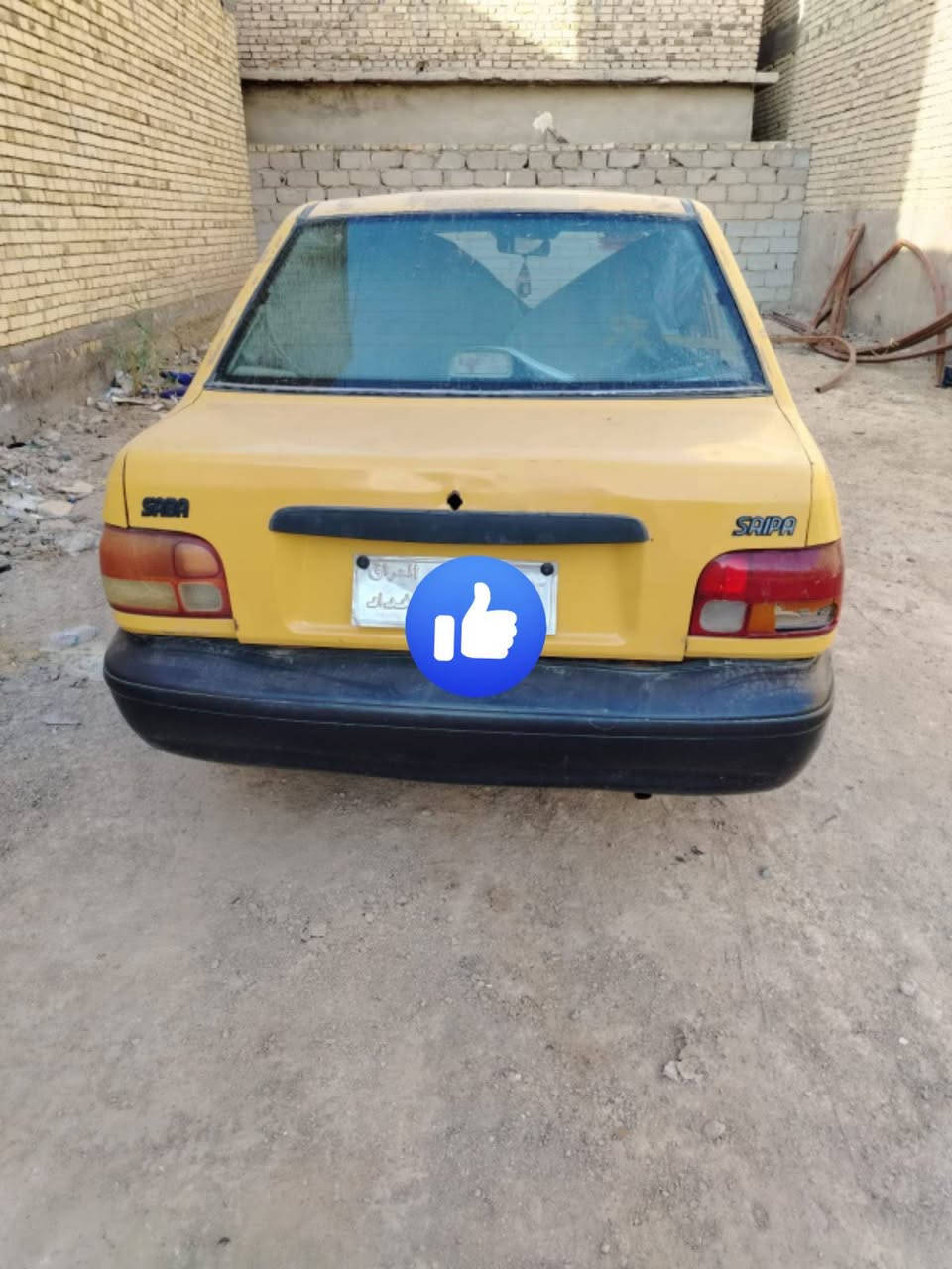 للبيع سايبا موديل ١١ جاهزه كير محرك .. زوج تاير امامي جديد غرفة نظيفه شغاله خير من الله ... بدون راعي ابيعك حديده اتكفل عن السرقه فقط السعر مليون و ٢٠٠ 
***********
