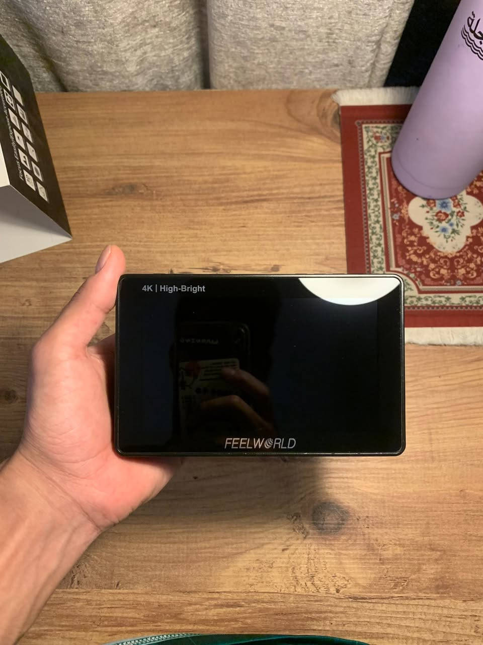 مونتير  Feelworld F6 Pro
من افضل المونتيرات الموجودة بالسوك 
نظافة 90% ✅

ويا واقي شمس - كيبل hd - حامل 
بالإضافة إلى " بطارية - شاحنة " 

مكاني : بابـل 

سعرة مع البطارية والشاحنة 210 الف


**إذا كنت صاحب هذا الإعلان وتريد حذفه لأي سبب، رجاءا أرسل رسالة إلى الدعم الفني**
