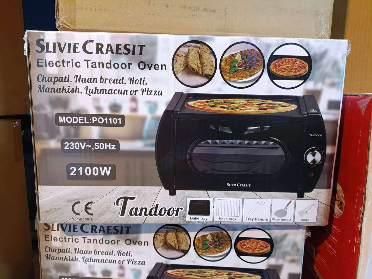 متوفر 🔥🔥🔥 
فرن تندوري ماركة سلفر كرست
الطاقة 2100 واط
6 هيتر من الأعلى 
درجة حرارة لحد 400
3 مستويات للحرارة
تجي وياه
صينية+ مشبك+ ملقط معدني+ ملعقة بيتزا
متوفر اكثر من قطعة كله جديد كارتون 🔥🔥 
الي يفيده يتفضل خاص ويدلل ❤️❤️❤️


**إذا كنت صاحب هذا الإعلان وتريد حذفه لأي سبب، رجاءا أرسل رسالة إلى الدعم الفني**