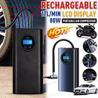 مضخة هواء • محمولة • شاشة رقمية