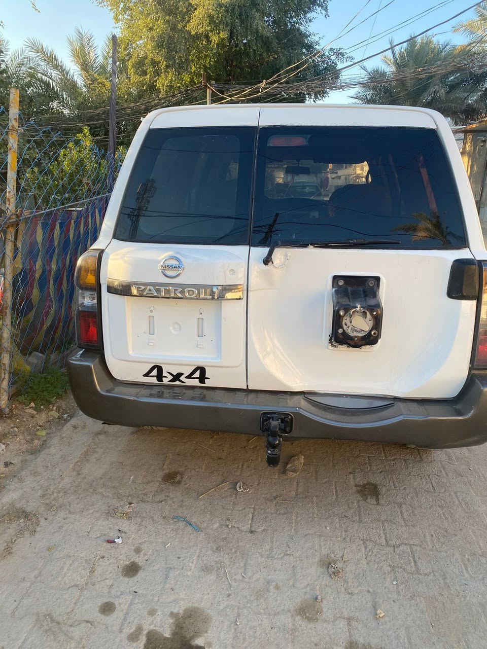 نيسان باترول موديل 2008مكفوله من ضربه صبغ حزام جماليه محرك بلادي كير اوتو مزاد النجف سعر 75$رقم ***********
