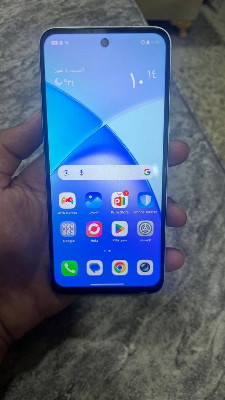 Infinix SMART 10 PLus جهاز

الذاكره التخزين 128 الذاكره الداخليه 4 الكامره 8 ميكا بكسل البطاريه 6000 ملي امبير السعر 180 الف ويوجد توصيل مجاني داخل الفلوجه او الصقلاويه لباب بيتك 
للأستفسار الرقم *********** وتساب + شريحه
