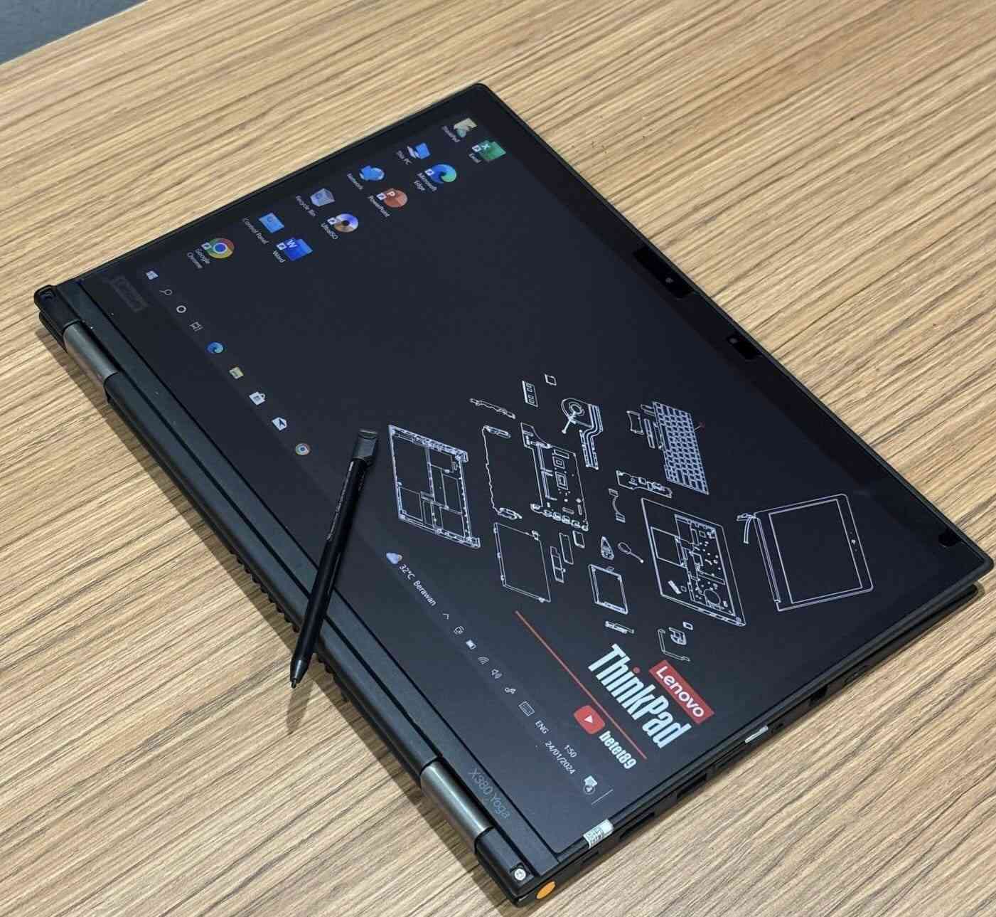 لابتوب Lenovo yoga x390 لمس قلاب 
المعالج core i5 الجيل الثامن
رام 8 كيكا DDR4
الهارد 256 كيكا SSD
كرت الشاشه Intel Uhd 630 حجم 4 كيكا
الشاشه حجم 13.5 انج ضد التوهج دقة fhd 1920x1080 نوع ips لمس قلاب 360 درجة مع القلم الاصلي للجهاز 
باتري ليثيوم 6 خلايا  شحن سريع 65 واط والباطرية ممتازة وشاحن تايب سي 
كامره دقة hd تحتوي قفل فتح وغلق الكامرة 
بصمة اصبع نضام حماية 
 منفذ تايب سي و رام  وhdmi وباقي المنافذ   الحاسبه كلش نضيفه وحلوه
السعر 350 الف النجف, العراق


**إذا كنت صاحب هذا الإعلان وتريد حذفه لأي سبب، رجاءا أرسل رسالة إلى الدعم الفني**