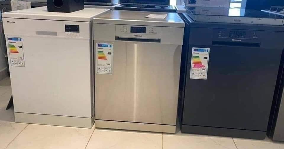 عروض غساله صحون هايسنس  🔥🔥
تخفيضات لفتره محدودة سارعوا بالحجز 
 #Hisense 

الابعاد العرض 60 نزال 60 الارتفاع 85

متوفر بألوان الابيض و السلفر و الاسود

تعمل على غسل الصحون ومن ضمنها القدور 

- 6 برامج
- مؤشر للتشغيل
- شاشة تحكم LED
- تكملة الغسيل تلقائي بعد انطفاء وعودة التيار الكهربائي
- مؤشر إالكتروني لإضافة مساعد الشطف
- خاصية تأخير التشغيل (1 -24) ساعة 
- خاصية نصف الحمولة
- قفل للحماية 
- 3 رفوف
- 3 مرشات
- اقتصاديه الكهرباء ++A

زورونا ستجدون كل ما يسعدكم 🌷

ضمان حقيقي و خدمات ما بعد البيع ***********

📍العنوان:
ديوانية -شارع المواكب- مجاور حسينية ام البنين وصالون الاميرات@أبرز المعجبين
