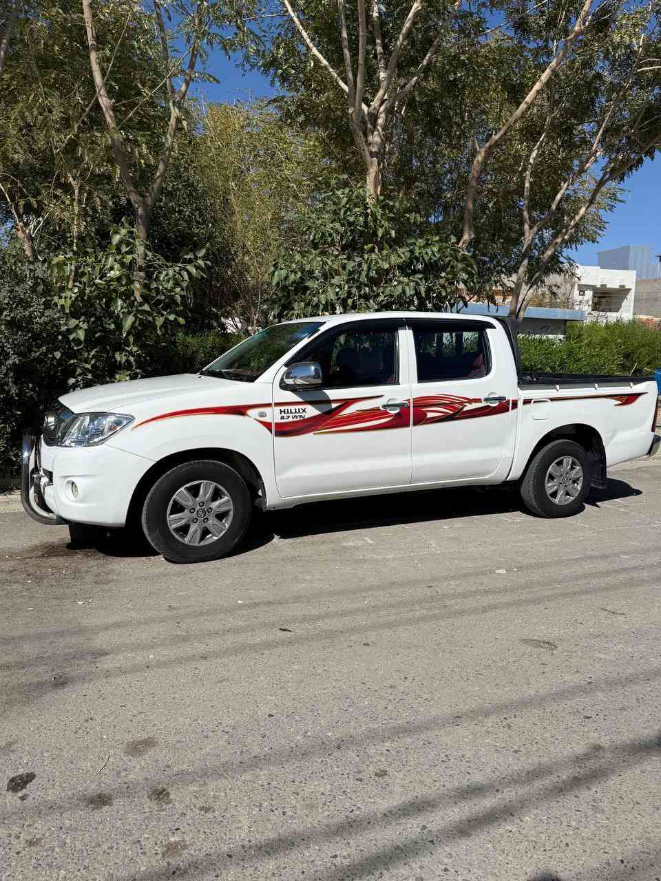 تويوتا هايلوكس
موديل:2009 

كير اوتوماتيك

مكينة مفتوح بس بشرت كير ولمحرك

رقم سليمانية جديد 

سيارة مكفولة 
سعر:178$
بشرط تحويل ولغرامة
رقم موبايل:***********
