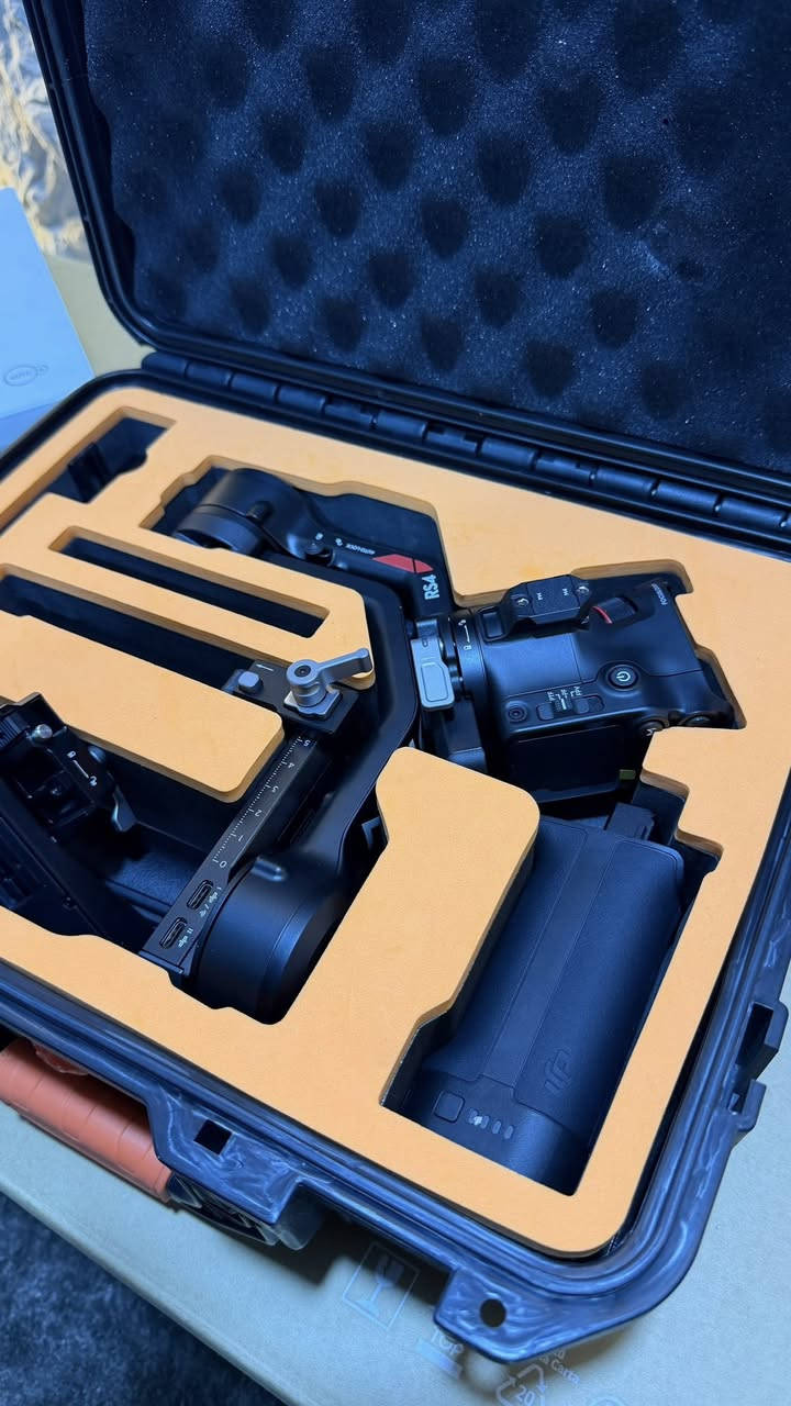 رونن dji RS4 مستخدمة اقل الشهر حالة حال الجديد مع جنطة خاصه بيها عنوان بغداد
*********** واتساب او اتصال
