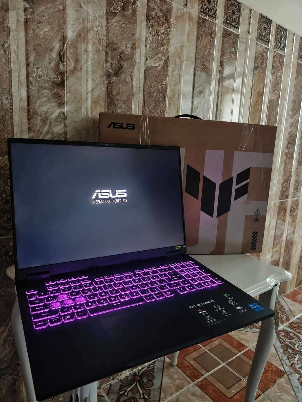 🚀 ASUS TUF Gaming (FX608J) – شبه جديد! 🚀
🔥 لابتوب قيمنق ومونتاج خارق (استخدام أقل من شهر بحالة الوكالة 100%)
💻 المواصفات الأساسية:
المعالج: Intel® Core™ i5-13450HX (فئة HX القوية جداً)
كرت الشاشة: NVIDIA® GeForce RTX™ 5060 (8GB) 115W TGP 🎮
الذاكرة: 16GB DDR5
التخزين: 512GB NVMe PCIe Gen4 SSD
الشاشة: 16.0" WUXGA (1920x1200) IPS | 16:10
البطارية: 90Wh بحجم كبير جداً (صحة البطارية 99% 🔋)
الميزة: يدعم الشحن عن طريق منفذ Type-C (45W-100W)
💰 السعر قفل:
1,500,000 دينار عراقي (مليون و 500 ألف) 🔒
📞 للتواصل والاستفسار (واتساب أو ماسنجر):
رقم الهاتف: ***********
الموقع: كركوك - بنجا علي (شركة خوبيب للابتوبات - Khubaib Laptops)
📍 ناونیشان: کەرکوک - پەنجا عەلی
