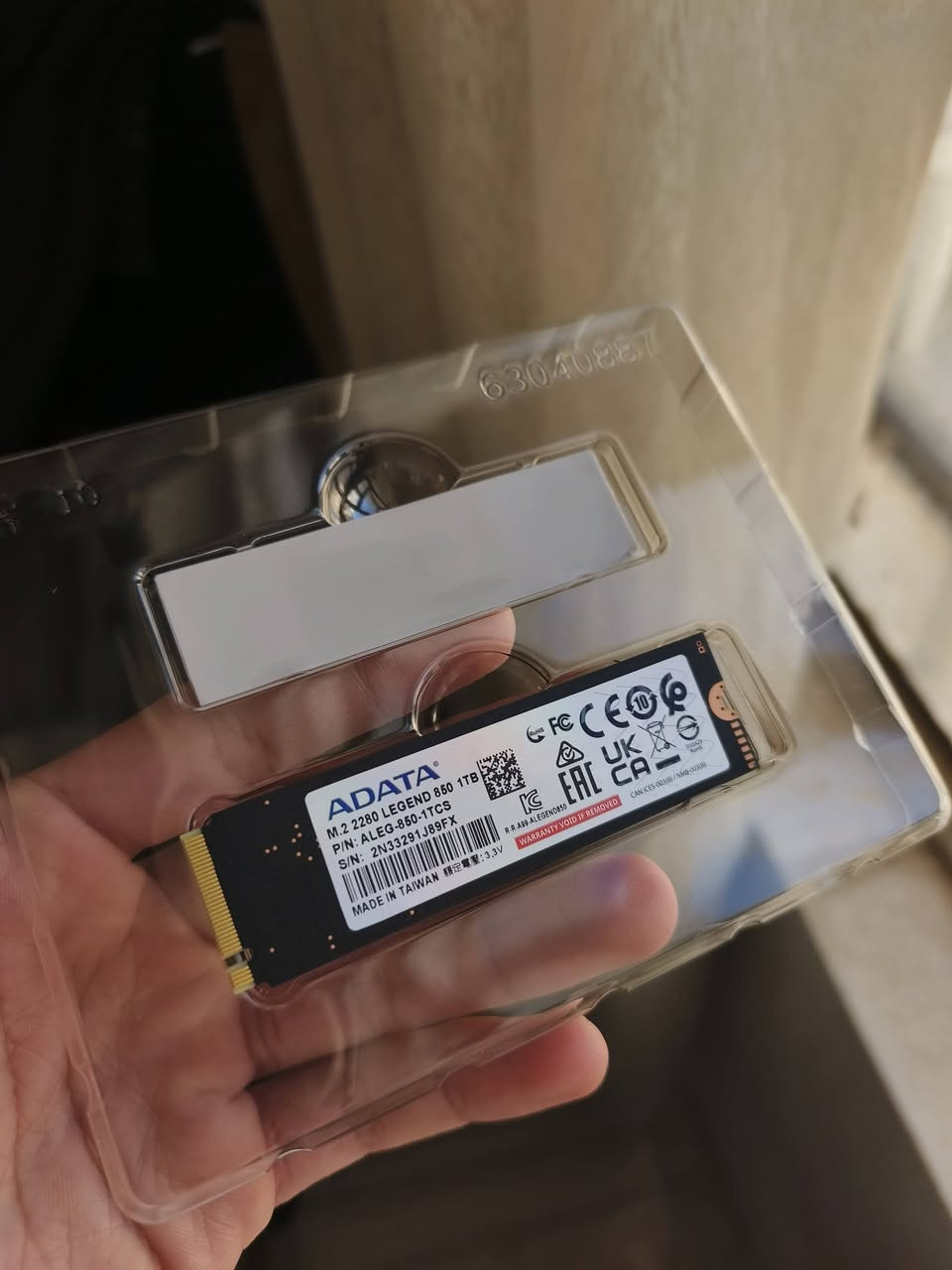 ADATA LEGEND 850 M.2 (1TB) GEN4×4 5000MBps
CRUSIAL P3 PLUS M.2 (1TB) GEN4×4 5000MBps 

 القطعتين غير مستخدمات فقط علگد الفحص 
سعر القطعه ١٣٠ الف


**إذا كنت صاحب هذا الإعلان وتريد حذفه لأي سبب، رجاءا أرسل رسالة إلى الدعم الفني**