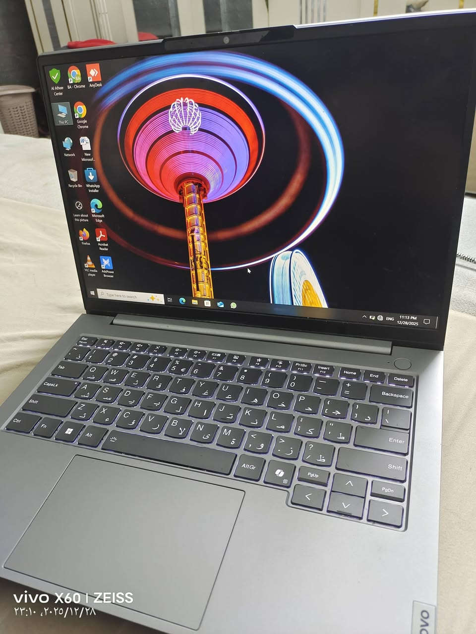 لابتوب لينوفو ثينك بوك 14G7
معالج  155 Ultra 7 H رام 16 

512 كيكه تايبسي للبيع ب 450 ماكو هيج سعر ولله بس متوازي مكاني بغداد الشعب ***********
