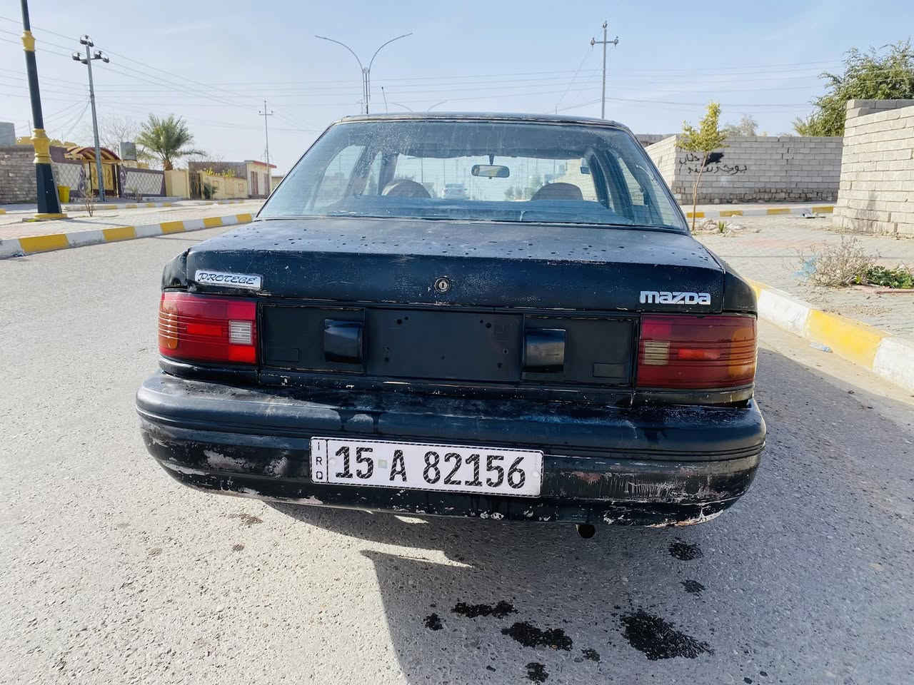 السلام عليكم
للبيع مازدا 323 رقم انبار دولي بأسمي وشرط التحويل والغرامات
محرك وكير بحالة ممتازه
كهربائيات كامله
سنويه  لل2029
ادامه كامله من نوزلات وبلكات ومجاول والخ.
السعر 20 وبيها مجال
مكاني بيجي
***********
