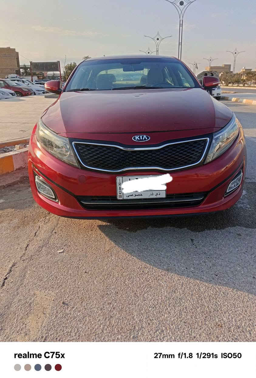 سلام عليكم او بتيمه مديل 2015
مكينه كير حداديه تبريد خير من الله 
قطعتين تبديل بدون ضرر بنيد ومتكدر  الامامي 
العنوان ناصريه مركز الاتصال 
***********
