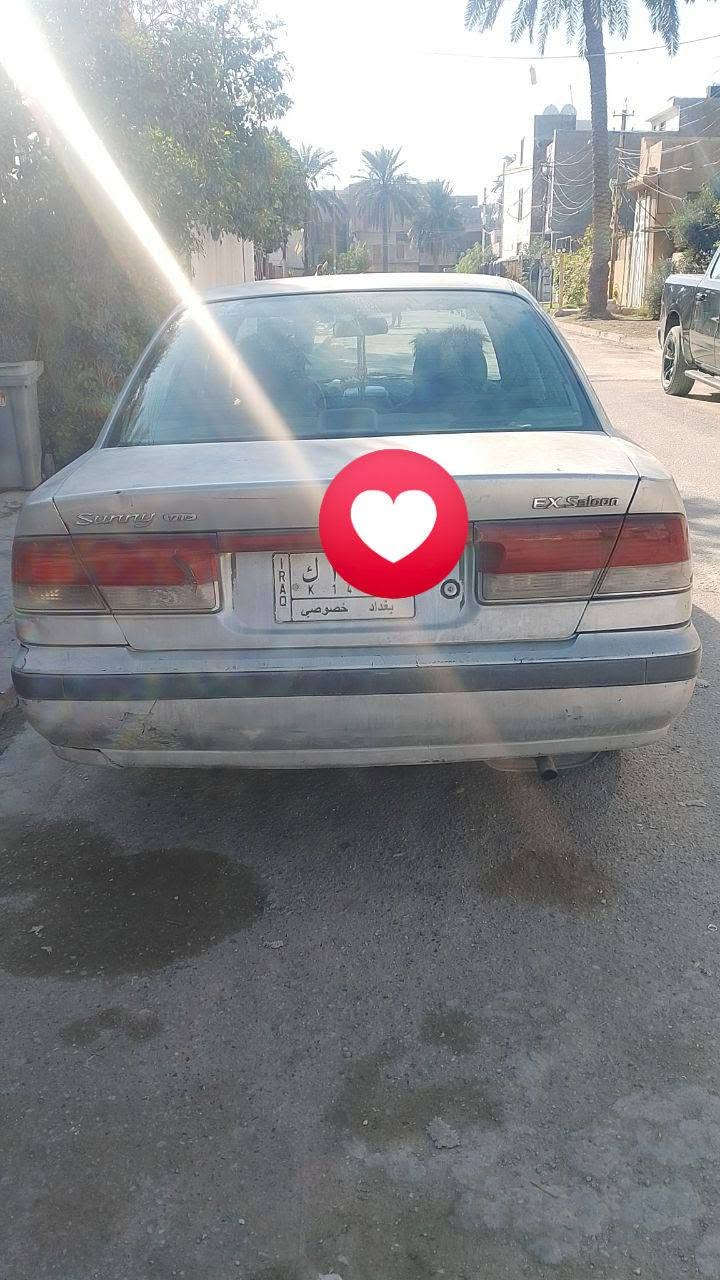سلام عليكم
نيسان سني ياباني محمور
موديل 2000 كير اوتو 
سيارة كير ومحرك خير من الله السياره ناعمة تبريد شغال 
تخم تاير السياره باسمي بغداد مشروع وطني 
مكان الزعفرانية 
سعرها 46 وبيها مجال لطيبين 
للتواصل ***********
بالخدمة للطيبين
