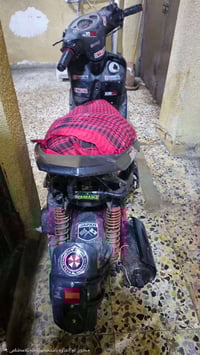 تاجي سبع البور • دراجة كهربائية • فحمات منتهية