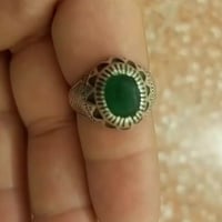 محابس • يشم أخضر • عقيق