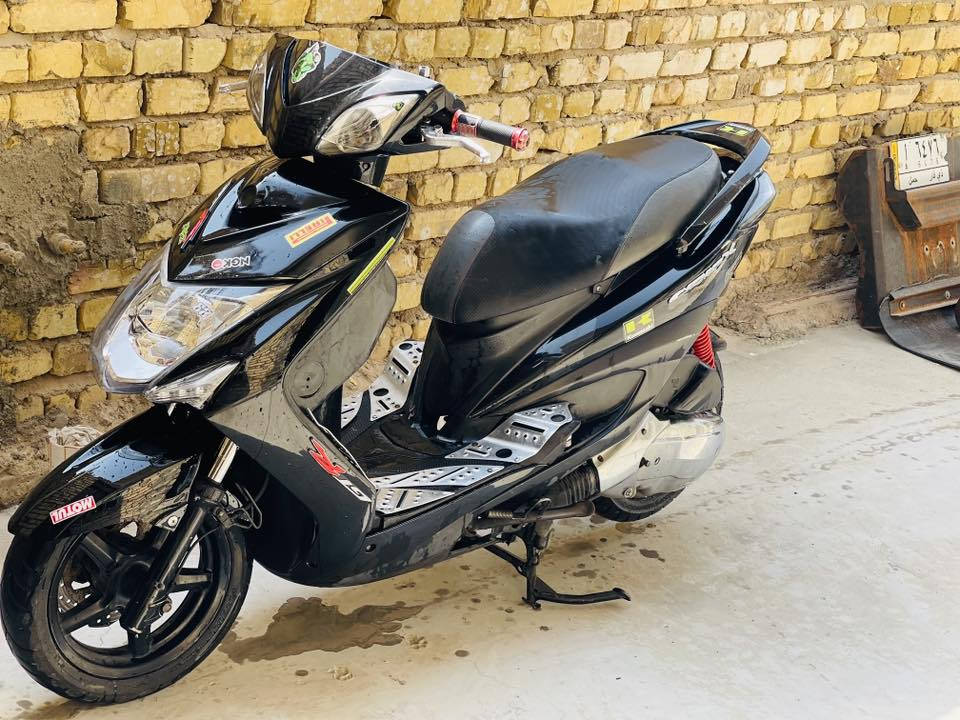 دراجه سكنس لد ياباني قبق نفخ درجه مكفوله عام السعر مليون 200  مكان الكوت قضاء الحي   رقم الموديل ***********
