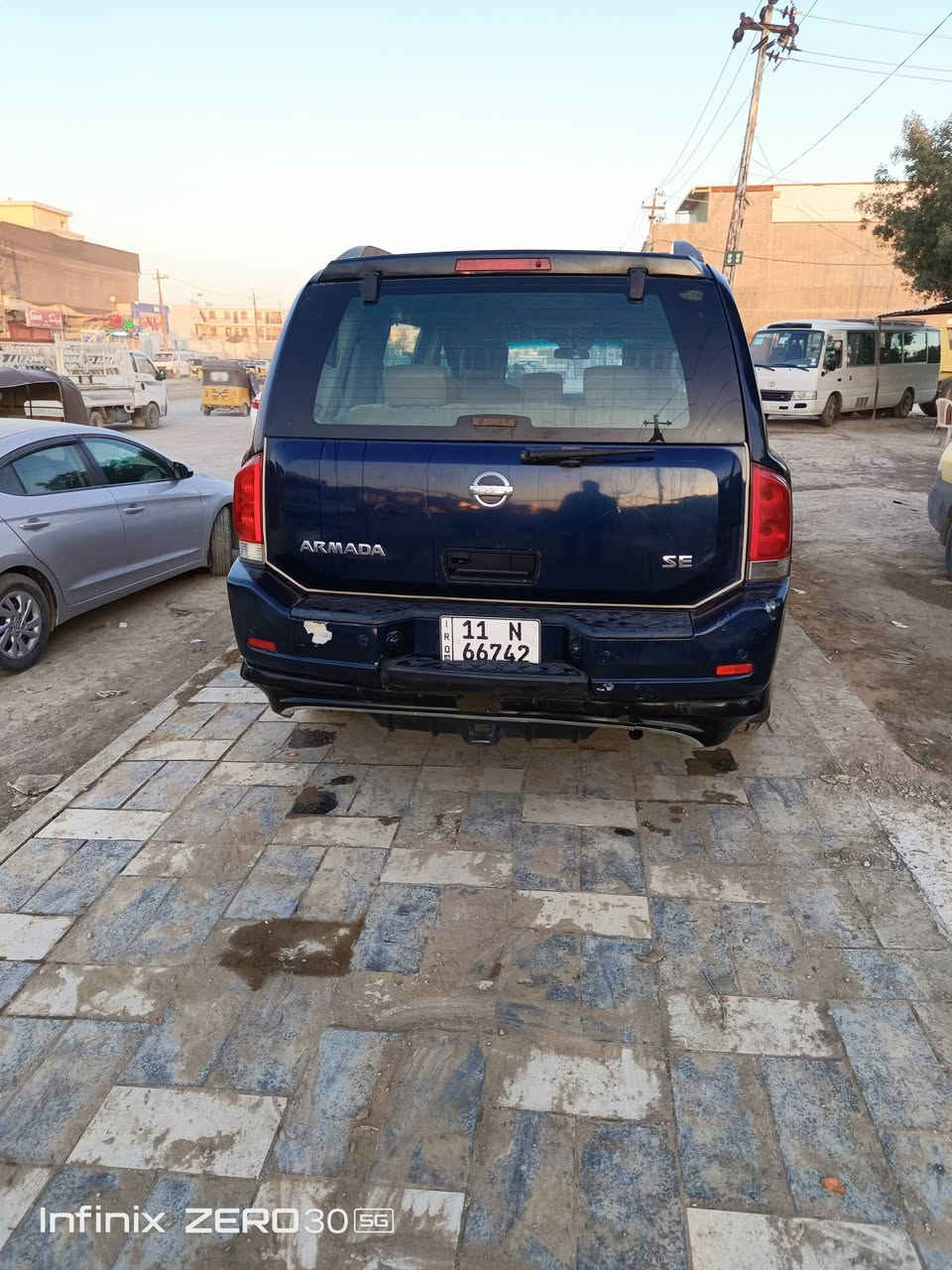 #نيسان ارماد 2009 خليجي 
 للبيع او مراوس  بسيارة صغيرة
 سعر 105 بيهة مجال   
سيارة بيهة قطعتين صبغ جاملغ بنيد 
وبيهة قطع مرشوشة كلير  اثر جراد  ابيع حزام
 عليهة منضومة  غاز 80 لتر 
  رقم بغداد  باسمي هزة  جديدة  صيانة منضومة مسوي جديدة    بيهة نواقص بصيطة ميزنية و وبلنص بولش  تنضيف مجار لمي مال تنتة  هيج اشياء  مكان ديالى  بعقوبة كاطون الرحمة  ***********
