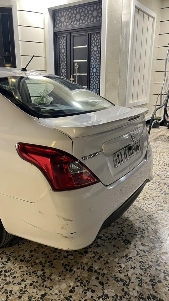 السلام عليكم 
نيسان سني ١٩ هندي بليته زرگه ماشيه ١٤٧ 
السيارة حلوة وجاهزة من كلشي 
السونار موجود نفس وضعها 
السعر ١٠٤ وبيها مجال 
الرقم ***********
