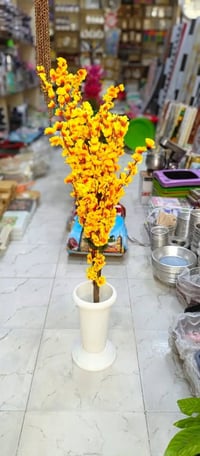 ورد صناعي • ١٣٠سم • ٤ ألوان