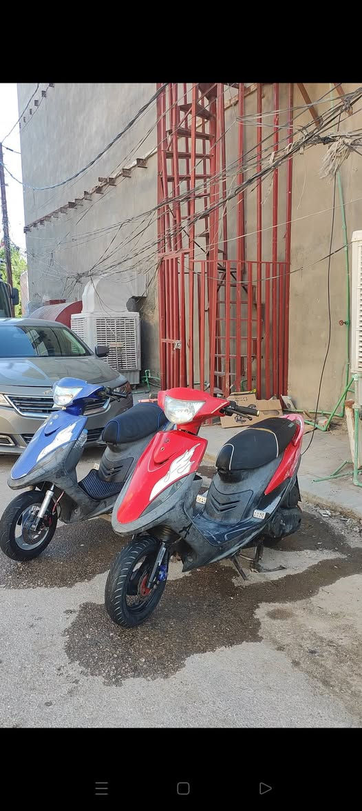 عليكم دراجات للبيع سعر ٧٥٠ وبيهن مجال 49 بلاد ما مفتوح علفحص أصلي كفرات أحمر وازرك شراي يجي خاص أو اتصل *********** نجفف
