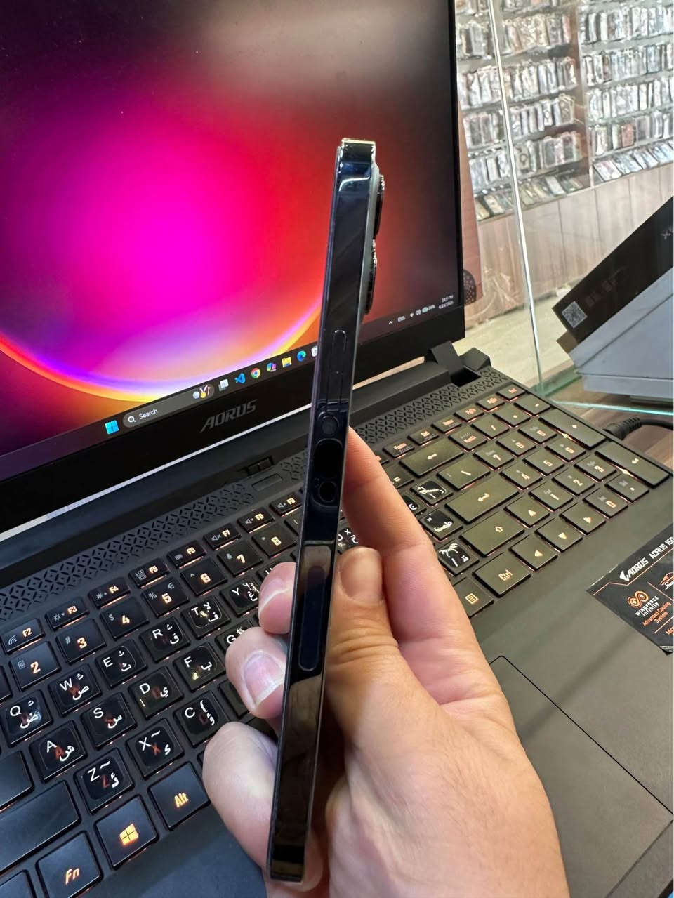 iphone 12 promax
hard :- 256 GB 
battery 76 %
price :- $330

موبايل ١٢ پروماكس 
ذاكره :- ٢٥٦ كيكا
بطارية :- ٧٦ 
سعر $٣٣٠ مع مجال موبايل كبس لوك بغداد, العراق


**إذا كنت صاحب هذا الإعلان وتريد حذفه لأي سبب، رجاءا أرسل رسالة إلى الدعم الفني**