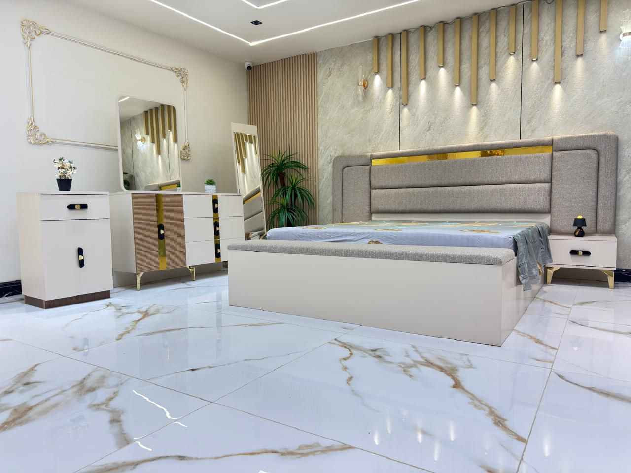 *موديل           كركر            الميتاليك*

*10 قطع             كنتور ملحق    340🎁*

❇️ قياسات ضخمه 
❇️ ميز تواليت عملاق
❇️ اللون الجديد المتميز 
❇️ السرير والشازلونه مخزن
⭕️ زجاج ذهبي مطلي   و   *مطّرش*

🆘 *الأطراف بروفيل*  🆘✨✨✨

❇️ المصنع الأصلي 
❇️ برغي حديد 

⭕️               *نقش MDF*         

السعر مليون و650 الف 

توصيل بغداد مجانا 
اطراف 20 الف 
محافظات 100 الف بغداد, العراق


**إذا كنت صاحب هذا الإعلان وتريد حذفه لأي سبب، رجاءا أرسل رسالة إلى الدعم الفني**