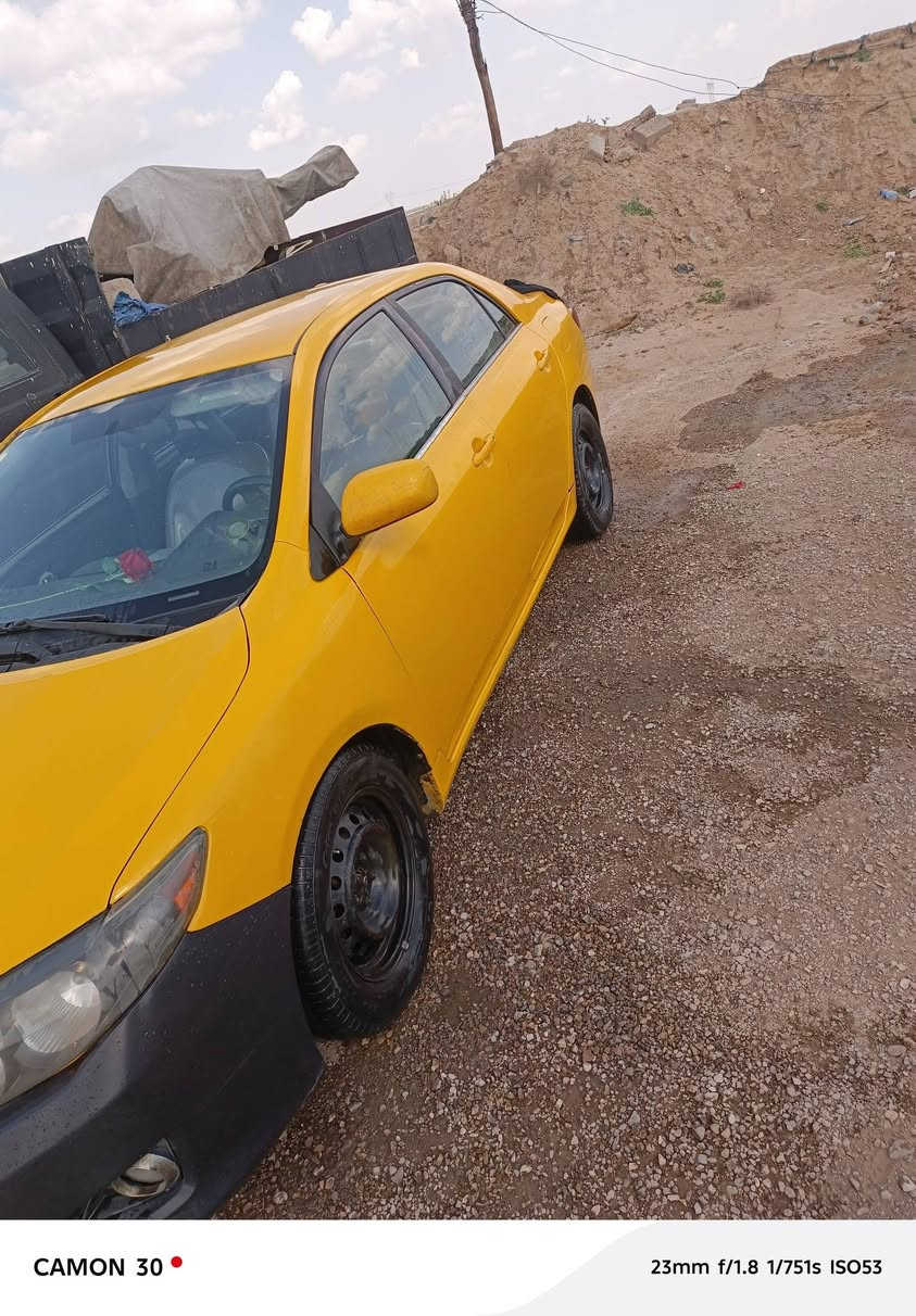 كورولا موديل 2009 كندي باسمي سنويه 28 جملغ. وبونيد. بدون دواخل السعر 100وبيه مجال حك الجيه ***********
