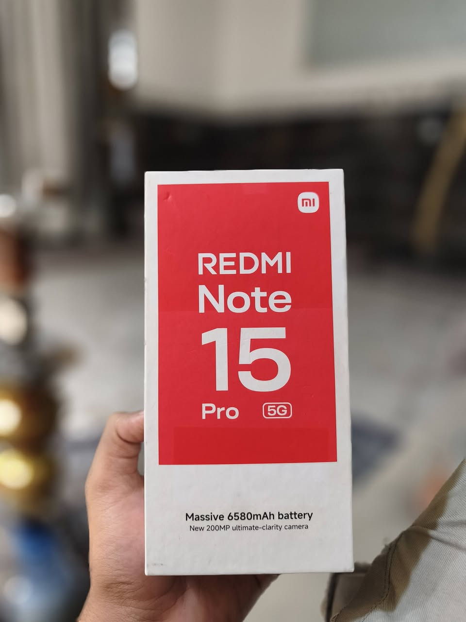 ريدمي نوت 15 برو 5G… وحش الفئة المتوسطة!
✨ شاشة AMOLED ضخمة 6.83 إنش بدقة 1.5K ومعدل تحديث 120Hz
📸 كاميرا خرافية 200MP بتفاصيل أسطورية
⚡ معالج قوي Dimensity 7400-Ultra لأداء سريع وسلس
🔋 بطارية عملاقة 6580mAh تكفي يومين استخدام
🔌 شحن سريع 45 واط + شحن عكسي
💪 مقاومة ماء وغبار بمعايير IP68/IP69
🛡️ زجاج Gorilla Glass Victus 2 للحماية

العنوان📍
موصل جانب الايمن
الجهاز مستعمل شهر ونص 
ملحقات كامله 
بيع او مروسة


**إذا كنت صاحب هذا الإعلان وتريد حذفه لأي سبب، رجاءا أرسل رسالة إلى الدعم الفني**