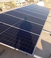 منظومة شمسية • بطارية ١٦ كيلو • انفيرتر Deye ٦ كيلو