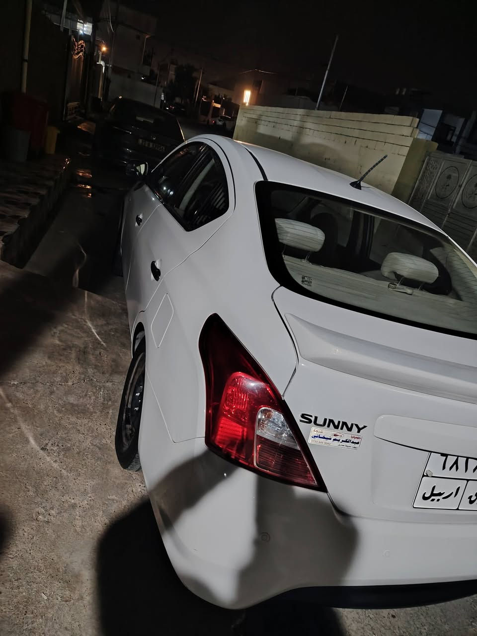 نيسان صني هندي موديل ٢٠٢١ پليته زركه بي ضربه حيل صغير بلصندوك بكد اصبع وشبر صبغ بدون معجون جامرلغ امامي سياره مال بيت جاهز بدون مصرف سعرها ١١٣ وبي مجال قليل مكاني كركوك ***********
