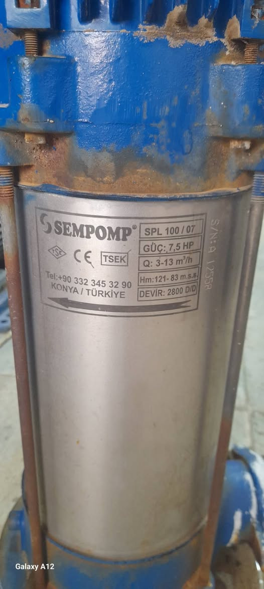 مضخه ٧ونص حصان ثري فيز،  اربيل، ،توصيل مجاني ***********
