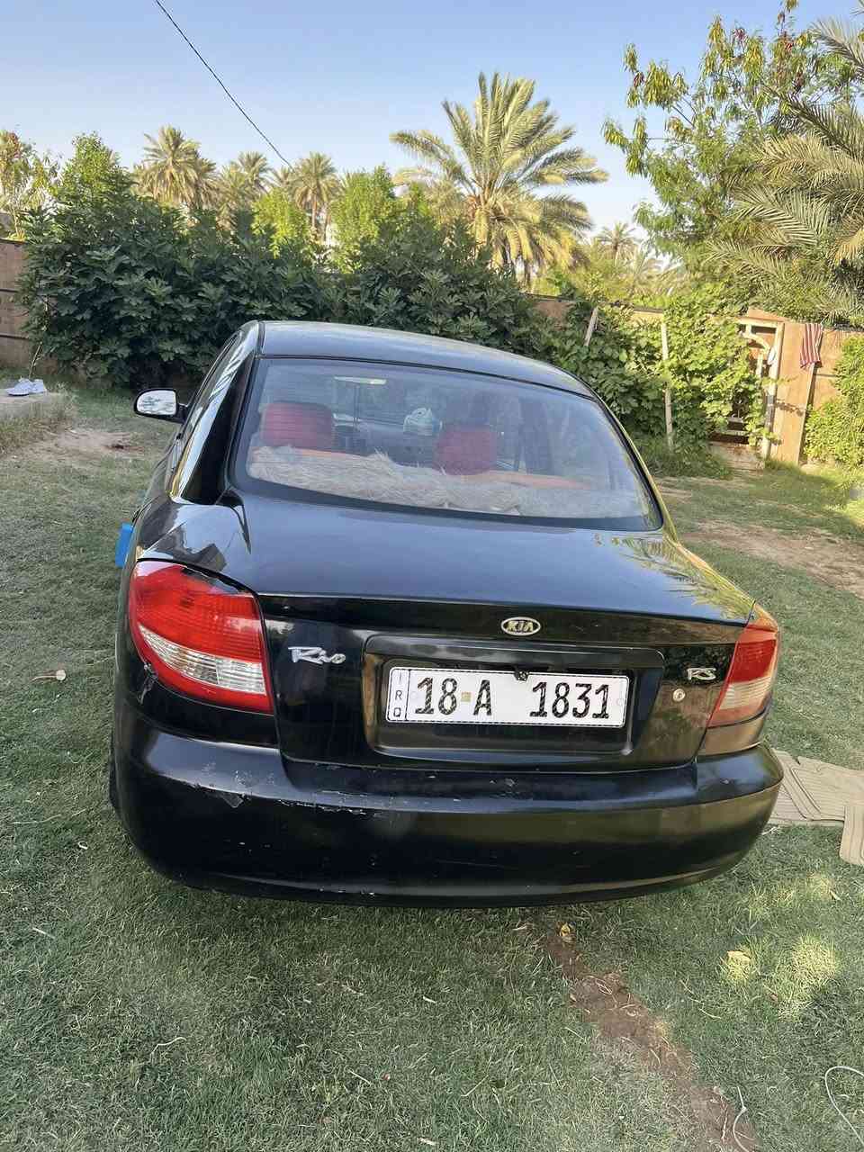 السلام عليكم كيه ريو للبيع موديل 2005 محرك مسكر كير اوتماتيك خير من الله السياره حداديه جديد ه السعر 48 وبيه مجال عنوان بابل الحمزه الغربي للستفسار ***********
