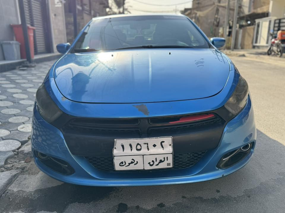 السلام عليكم
دوج دارت موديل  GT 2016 امريكي 
محرك 2400 
شاشه كبيره كشن كهرباء 
تبريد و تدفئه شغال 
رقم دهوك 
السياره بسم شركه اتريد تحويل اتريد وكاله 
المكينه مجفته  و يحتاج اله حداديه 
حادثه بنيد و جاملغ خلفي 
سعر 71 ورقه و بيه مجال بسيط 
عنوان بغداد الجديده 
رقم ***********
