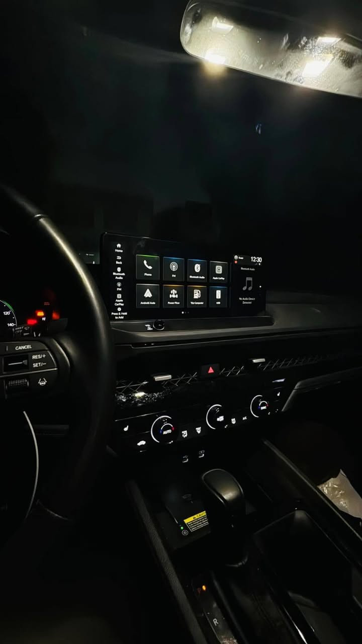 بسم الله وعلى بركة الله
للبيع | هوندا أكورد Sport هايبرد 2025 🔥
🚗 Honda Accord Sport Hybrid 2025
🔹 المحرك: 2000 سي سي هايبرد
🔹 الممشى: 37 ألف مايل
🔹 اللون: سمنتي
🔹 الفئة: Sport
🔹 شاصي كبير
🔹 السعر:185 (قابل للتفاوض بالمعقول)
المواصفات: ✅ شفتات خلف المقود (Paddle Shifters) ✅ تحكم كامل من المقود (ستيرن) ✅ قيادة ذاتية ومثبت سرعة ذكي (Honda Sensing) ✅ مانع اصطدام أمامي مع فرملة طوارئ ✅ تحديد المسار والمحافظة عليه ✅ شحن لاسلكي للموبايل ✅ تبريد أمامي مزدوج (Dual Zone Climate Control) ✅ تشغيل بصمة ودخول ذكي ✅ كاميرا خلفية ✅ شاشة معلومات وترفيه كبيرة مع Apple CarPlay وAndroid Auto ✅ حساسات ✅ تدفئة للمقاعد الأمامية ✅ مقاعد مخمل رياضية ✅ جنوط سبورت ✅
ملاحظة: اليرباك الخاص بالبردة (الستارة) طاك.
📞 للاستفسار والمشاهدة الأتصال بالأرقام التالية:
***********☎️ 
***********☎️ 
سيارة نظيفة جدًا، اقتصادية بالوقود، ومناسبة للاستخدام اليومي والسفر، والسعر منافس.
