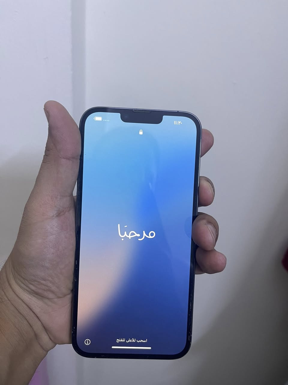 السلام عليكم
13 برو ماكس ذاكره 256 مع كامل الماحقات
نظافته 100‎%‎ 
بطاريه 79 بس متصرف شحن
على ايدي من نزل لهذا اليوم 
اللون بحري
السعر 625 وبي مجال بسيط 
عنواني زيونه ***********
