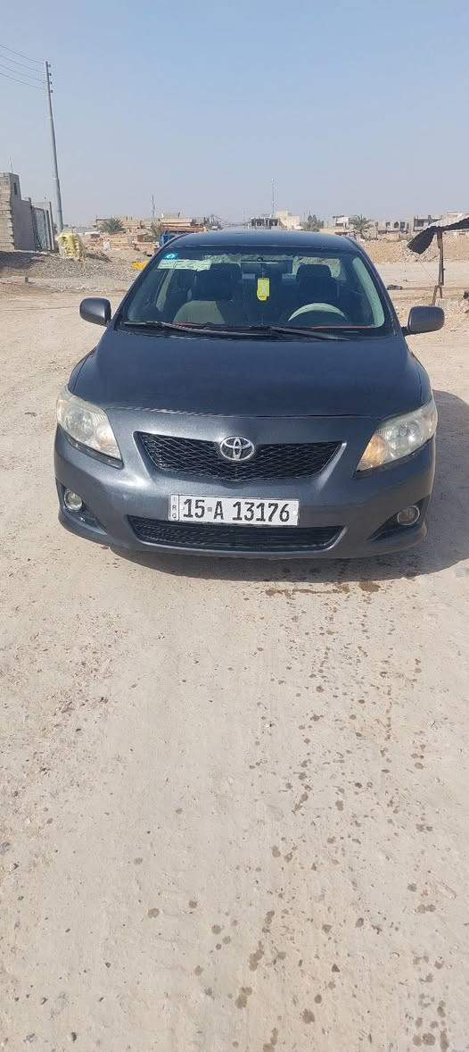 كورلا ١٠ وارد امريكي
سياره حيل نضيفه ماتخلي عليها الف جاهزه 
من كلشي الضرر ٥ قطع بدون داخل السعر ٩٥ 
المكان تكريت  ***********        ***********
