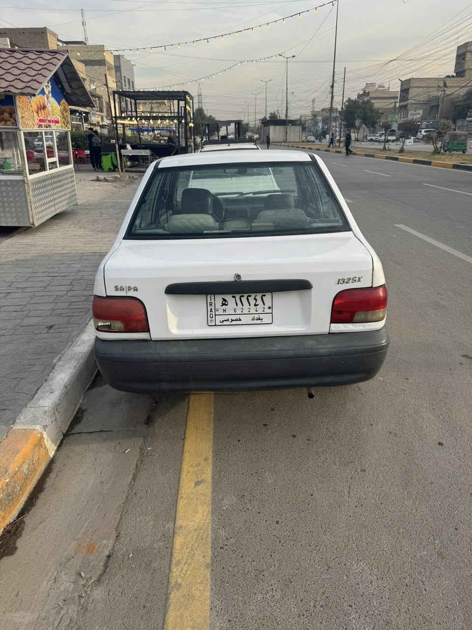 سلام عليكم
سايبا مديل 10 

جاهزة 

ونضافة واضحة بصور 

تبريد شغال 

كشنات دوشمة 

صدر برايد

مكان السيارة حي اور 

ب32$

***********
