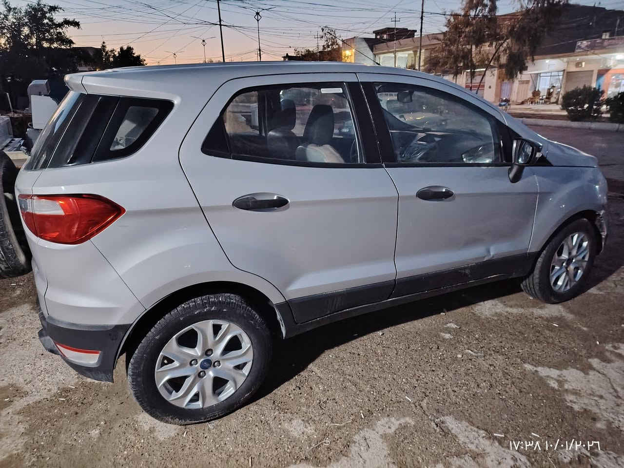 ايكو سبورت ٢٠١٤ خليجي مكينه ٢٠٠٠ سياره بدون صبغ ولاضربه فقط رصعات بسيطه رقم سليمانيه دولي بسمنا بيها خربطه بلكير وصدرها الأمامي تعبان للبيع او المراوس مكاني ديالى بعقوبه *********** السعر ٨٠ورقه
