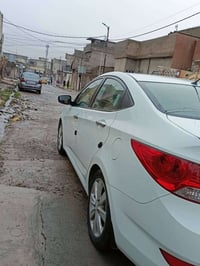 2014 اكسنت رقم اربيل فول مواصفات  بدون صبغ اوتعديل بارد فقط شبر بالدوس...