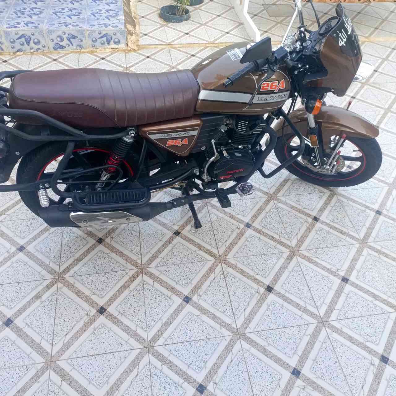 السلام عليكم شباب. مكلف ب النشر. ديوان 2024 دراجة جديدة كلش ومكفولة من كل النواحي. اوراق سحب  مكانهة ديالى دلي عباس ‏‪***********‬‏ رقم صاحبها
