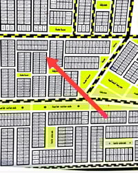 قطعة طابو • توزيع الداخلية • بصف الركن ٥٥٧٣