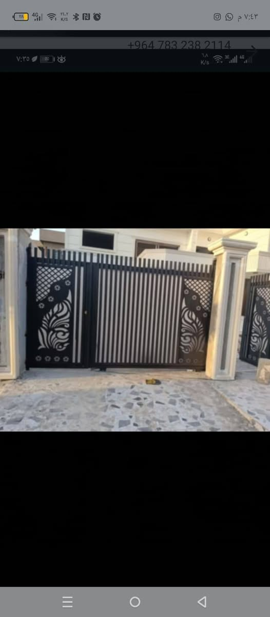 محل حدادة الأصدقاء لعمل أبواب وشبابيك ومحجرات وسقائف جميع انواع الحدادة اسعار مناسبه للإستفسار الاتصال على الرقم *********** او مراسلة الصفحه
