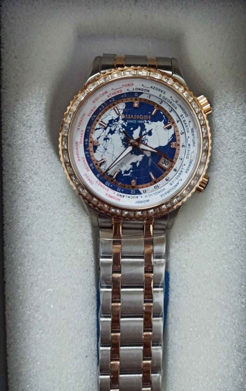 ✨ ساعة أنيقة بتصميم فاخر وجذاب
🌍 ميناء مميز بخريطة العالم ولمسة عالمية راقية
💎 إطار مرصّع بفصوص لامعة يعطيها فخامة واضحة
⚙️ أوتوماتيك (تشتغل بحركة اليد بدون بطارية)
📅 تحتوي على تاريخ لسهولة الاستخدام
🔗 سوار ستانلس ستيل بلونين (فضي + ذهبي) يناسب كل الإطلالات
💧 مقاومة للماء

ادفع سعر


**إذا كنت صاحب هذا الإعلان وتريد حذفه لأي سبب، رجاءا أرسل رسالة إلى الدعم الفني**