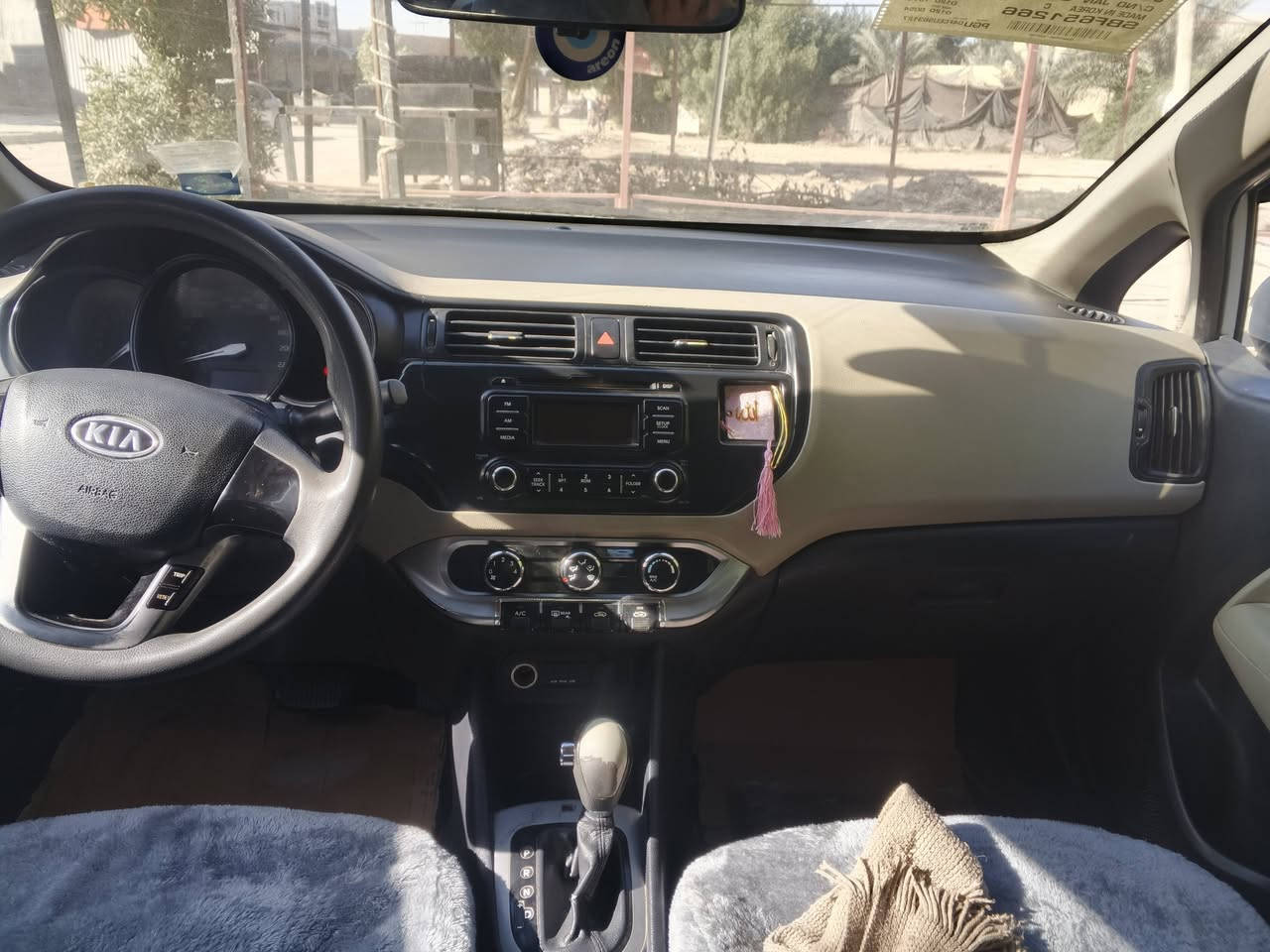 كيا ريو ٢٠١٢ رقم نجف سنويه مجدده لغايه ٢٠٢٧ 
محرك ١٦٠٠ مكفوله من الصبغ 
محرك وكير مكفولات حداديه جديده تخم تاير جديد السعر ٨٨$ مكانه كوفه ***********
