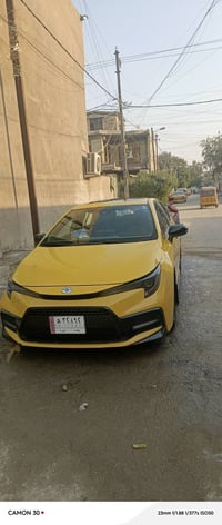 كورلا 20فول ١/١  ماشيه 100سياره ممشتغله تكسي مواصفات مكينه 2000 حادثها...