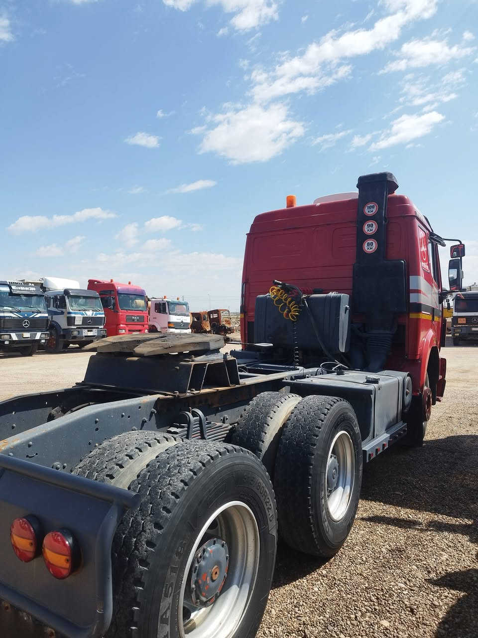 معرض الوان لتجارة السيارات والمعدات الثقيلة يرحب بكم
كرواتي سكس راس اصل سنكل مطوله
موديل 1996
مكينه44
كير قليج
مجموعة جي اف
شرط تحويل او وكاله
السعر 2/85 $ورقه

العنوان الانبار الفلوجة الخط السريع
*********** صلاح الحلبوسي
*********** 
*********** عبود الحلبوسي 
***********
