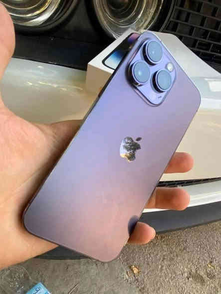 💥ايفون 14 برو ماكس 
سعره 860 الف دينار جوه هل سعر مابيع 
🔋بطاريه 90
📀ذاكره 256 
☢️ضمان ماستر ‎
_______________
كامل ملحقات + لزكه وكڤر أصليات 
_
 
مكاني بغداد و هذه رقمي *********** متواجد اتصال واتساب ☎️
