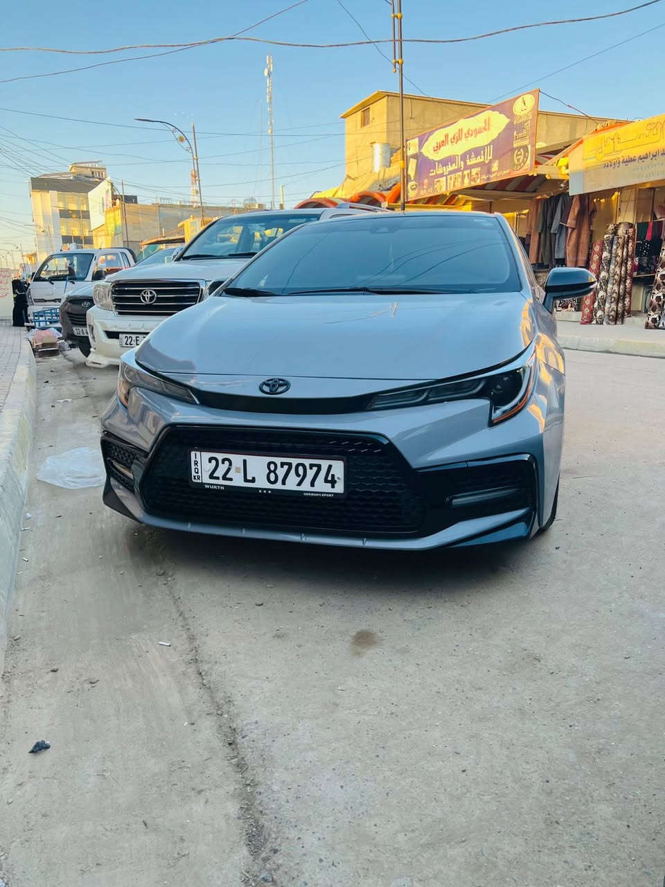 السلام عليكم
#للبيع 
كورلا APAX موديل ٢٢ فول مواصفات للاخير محرك ٢٠ بدون دوانز يسحك كلشي ، گير عادي رقم اربيل ، دخول ذكي ، بصمة ابواب سقف اسود ، لون اسمنتي ، تجي كزوز رياضي بلادي ، سيارة حلوة وجاهزة ومال جناي مايعوزها كلشي ، حادثها جاملغ جهة اليمين مبدل وشوية صبغ براس البونيد يعني السيارة قطعة وحدة وشرط بدون دواخل بدون شواصي ، سعرها 137 وبيها مجال ، نزلت سعرها بسبب ظرف ، السيارة متتقارن بالكورلات العاديات كـ لون ومواصفات ، عجبك السعر اتصل ماعجبك اعبرها و  تركب اغاتها ، مكانها صلاح الدين ، قضاء الشرقاط ، ***********
