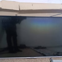 اخوان شاشة حجم 42 نظيفة جداً بدون نت يرهملها جهاز خارجي السعر 120 قفل ...