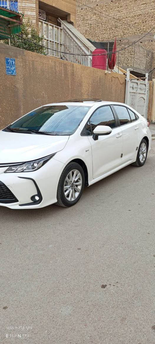 🌹تويوتا كورلا هايبرد 2025
🌹رقم بغداد تحويل مباشر 
🌹عداد المسافه : 14600 الف km
🌹حجم المحرك : 4 سلندر 1800 🥀🥀هايبرد 
🌹المواصفات .. 
🌹بصمة تشغيل وابواب - فتحة سقف
🌹رادار امامي مانع تصادم 
🌹مقاعد جلد - هاند بريك كهرباء - 🌹🌹اوتو هولد
🌹ويل كب - اشاير مري - لايت وكشاف 🌹زينون
🌹تبريد قطعتين - شاشه كار بلي - 🌹🌹كامره خلفيه 
🌹دوشمة كامله كشنات و ارضية 🌹🌹🌹وصندوق
🌹جام عازل بالكامل 
🌹كفالة عامة عدا بارد خفيف حيل بحافة 🌹البنيد بدون دواخل 
🌹وين ما تريد تاخذها اخذها جاهزة 🥀🥀للفحص 
🥀(( السعر 23250 مليون )) قفل
 واذا 🥀مو شراي لا تتصل ولا تعلق تعليق 🥀🥀سلبي لان راح ؟؟؟
 🥀السوق كولشي بي
🥀مكانها بغداد *********** واتساب🥀 بغداد, العراق
